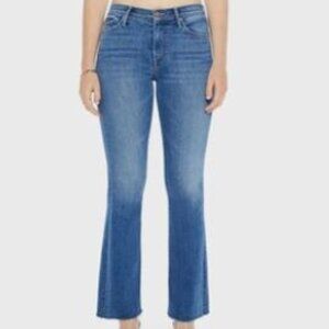 MOTHER The Weekender Fray jeans in Connect the Dots - LIKE NEW
